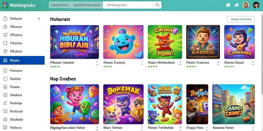 Gambaran fitur upgrade karakter yang menarik di dalam permainan.