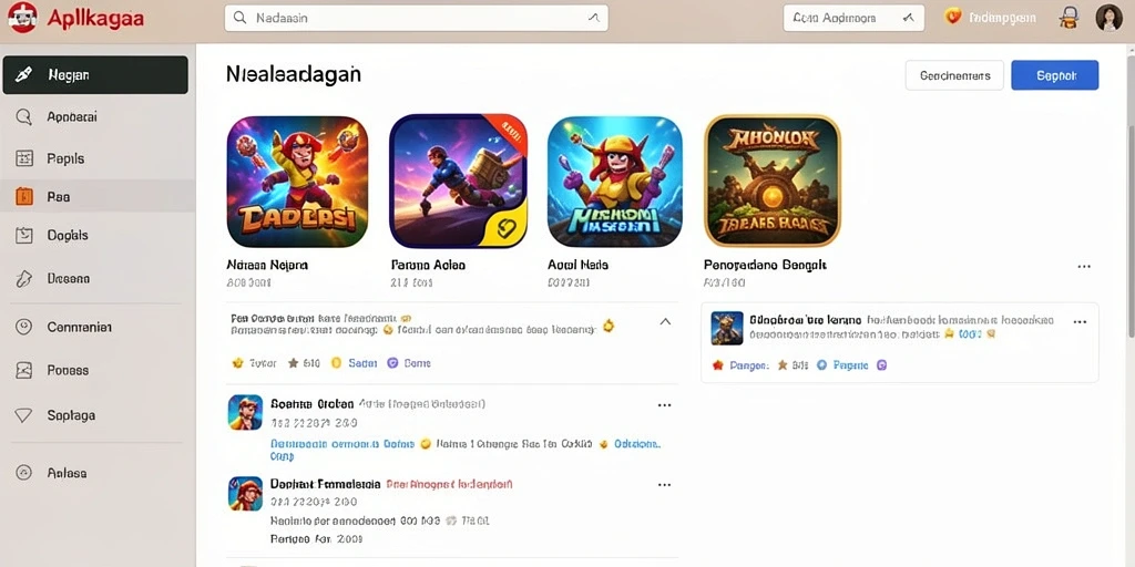 Karakter dengan desain yang menarik dan beragam.