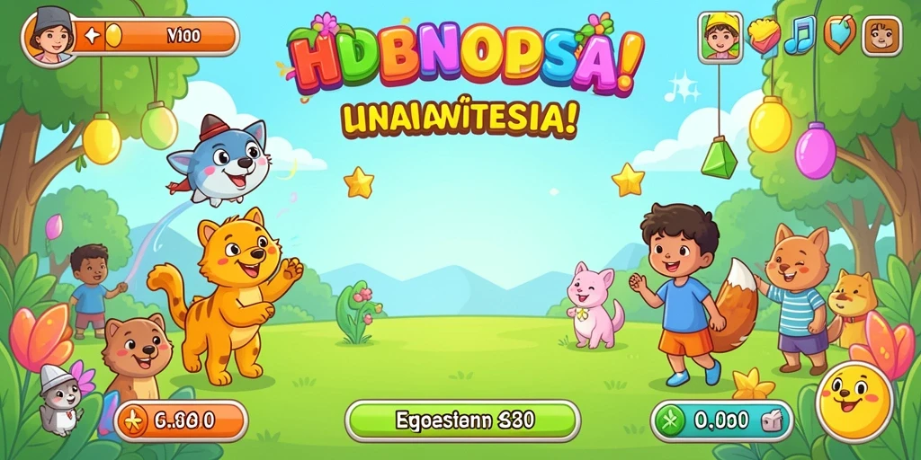 Screen 3: Menu kustomisasi pemain yang menarik.